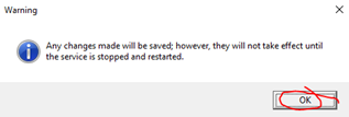 TCP/IP Warning