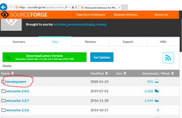 WinCache download